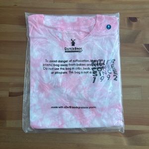 Dutch Bros T Shirt pink
